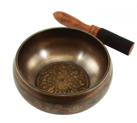 Four Buddhas Singing Bowl 5.5" Diameter