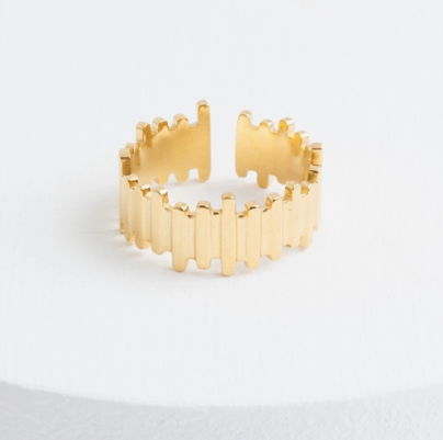 Crowned in Gold Ring