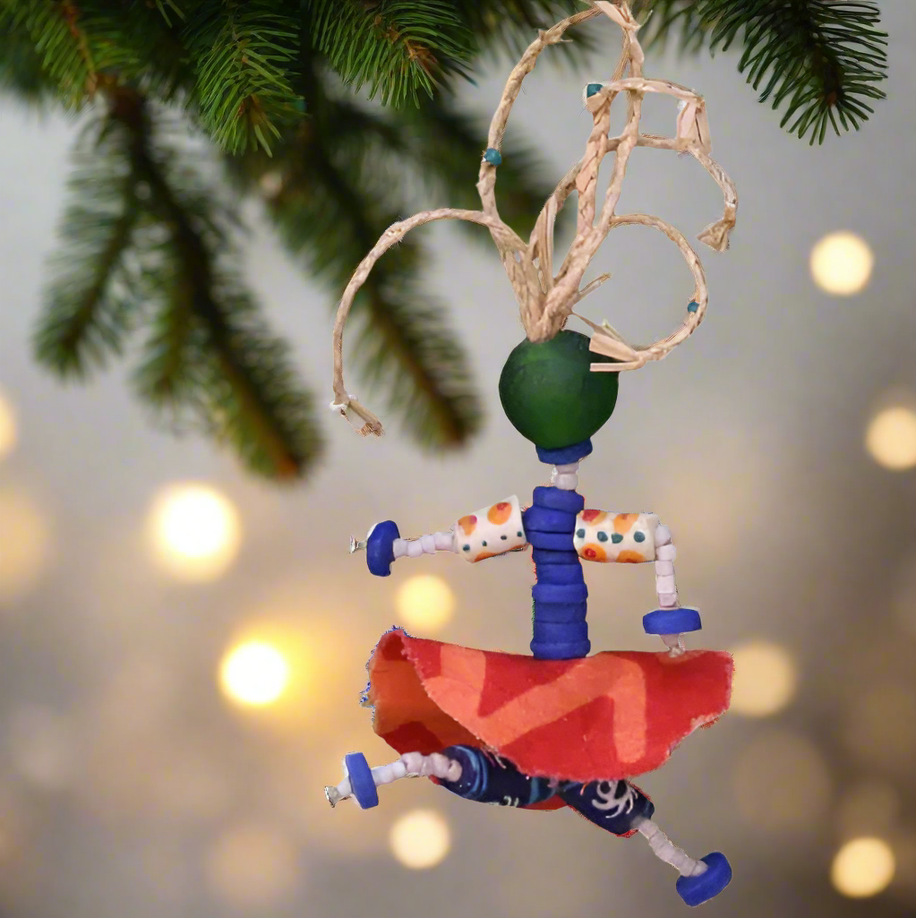 African Spirit Hanging Mama Ornament