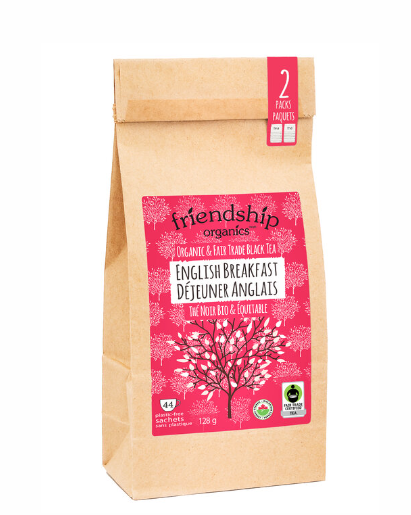 Organic English Breakfast Friendship Tea Twinpack