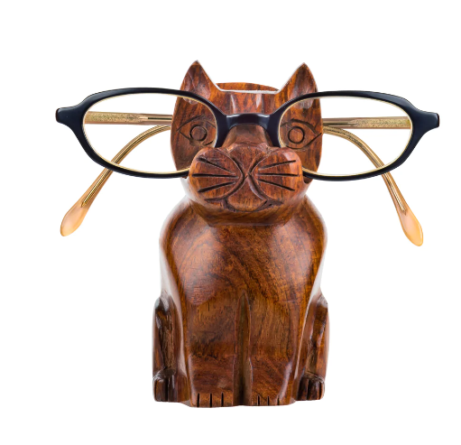 Rosewood Cat Eyewear Stand