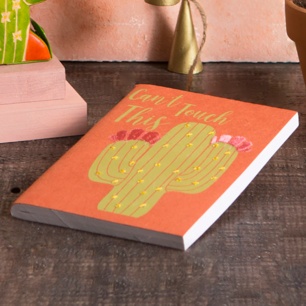 Sassy Hearts Recycled Paper Journal (Cactus)