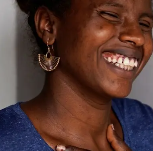 Palm Leaf Fan Earrings