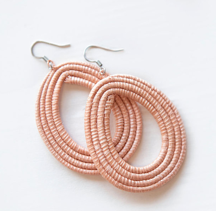 Woven Loop Earrings