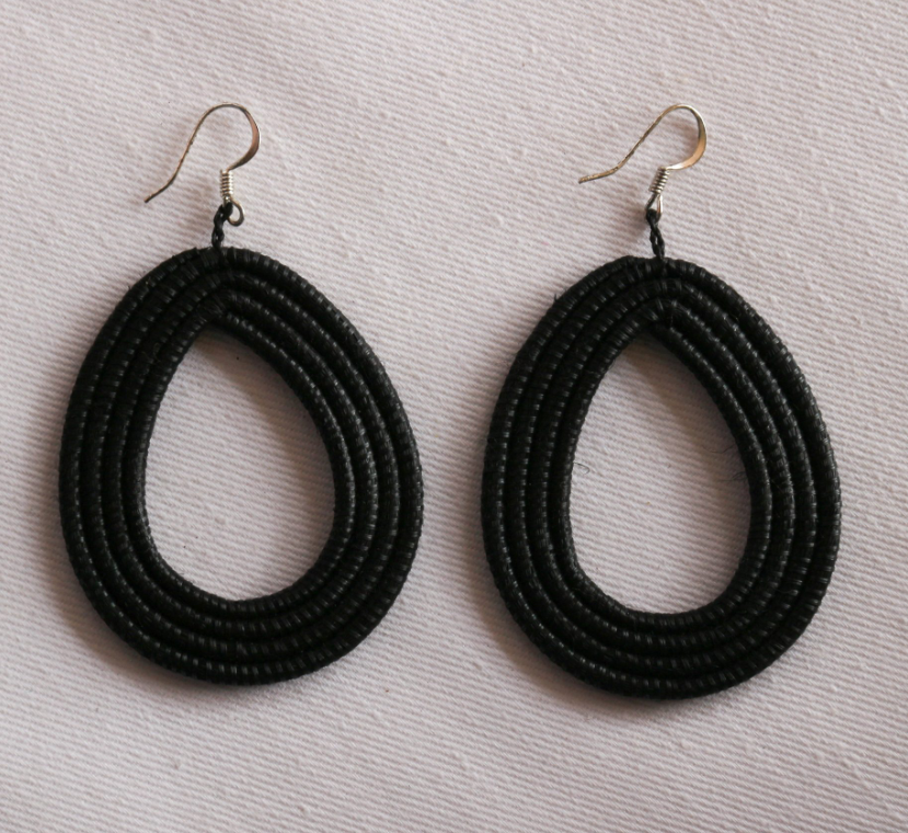 Woven Loop Earrings