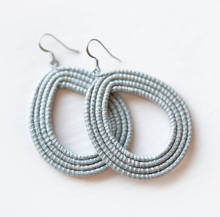 Woven Loop Earrings