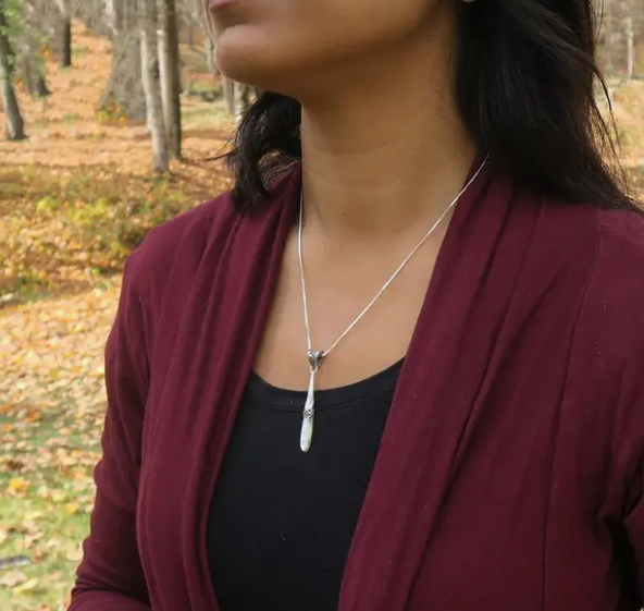 Kenindah Abalone Sterling Silver Necklace