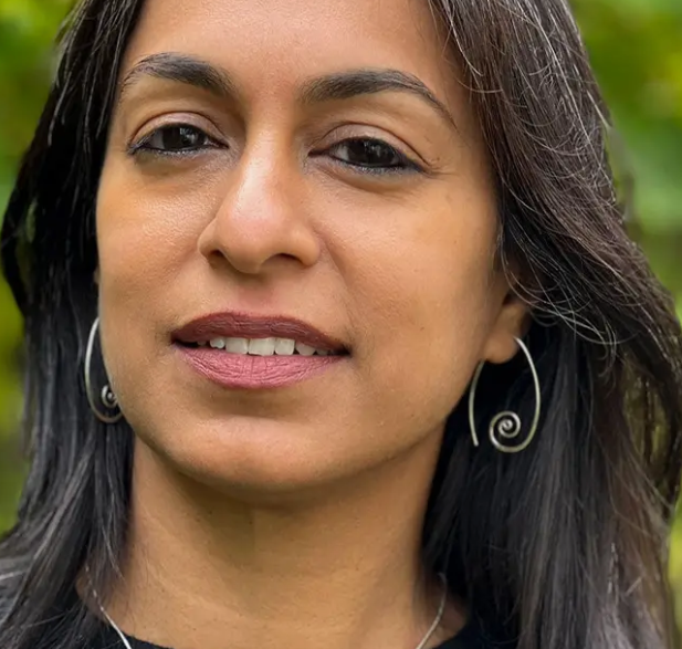 Spiral Around Brass Earrings