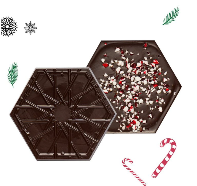 Peace by Chocolate Peppermint Peaceflake 60g