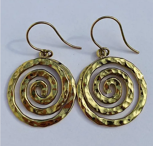 Spiral Bombshell Earrings