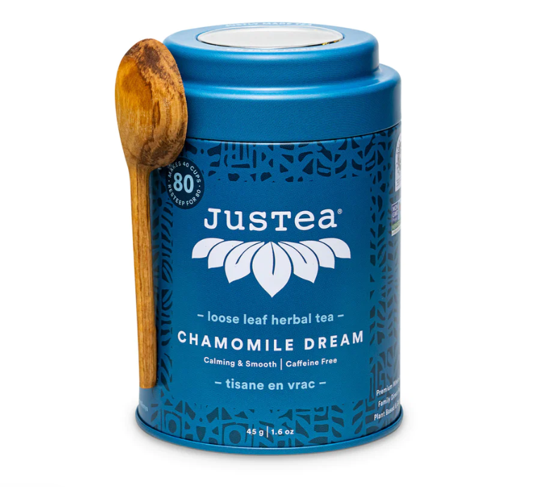 Chamomile Tea Tin & Spoon - 80 cups