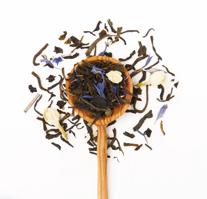 Purple Jasmine Tea Tin & Spoon - 80 cups