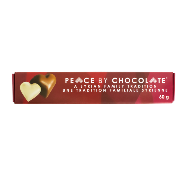Peace by Chocolate Valentine's Sleeve 6 Chocolates