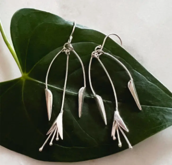 Blossom Out Sterling Silver Earrings