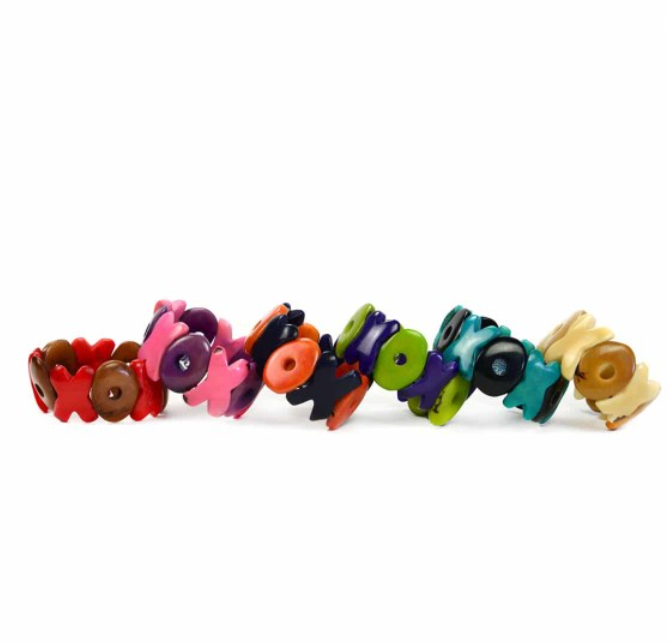 Tagua XO Bracelet assorted