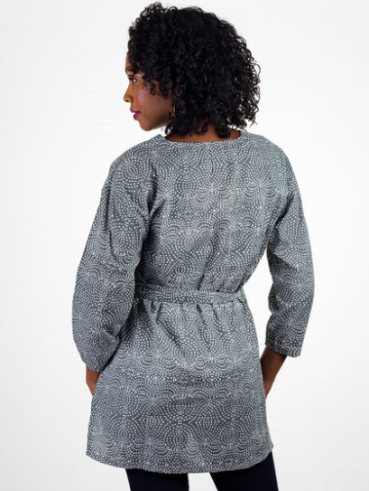 Kamini Dotted Belted Tunic