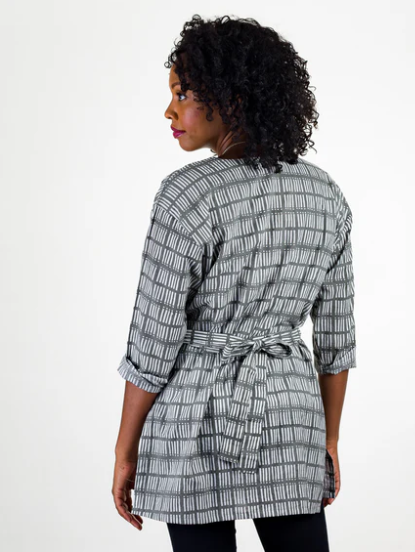 Kamini Dash Belted Blouse