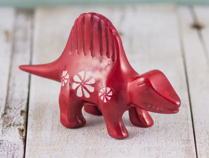 Soapstone Dinosaur Dimetrodon