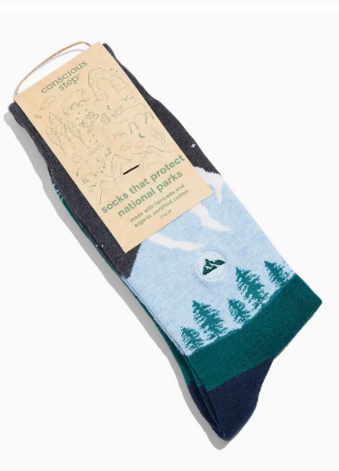 Socks That Protect National Parks (Blue Mountain)