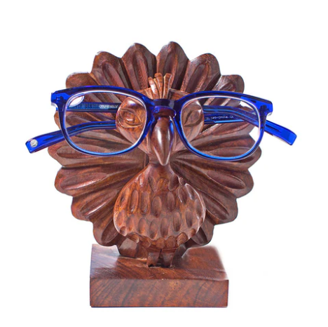 Eyeglass Holder Peacock