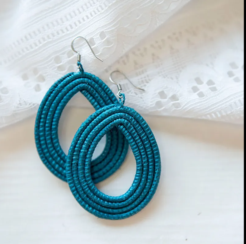 Woven Loop Earrings