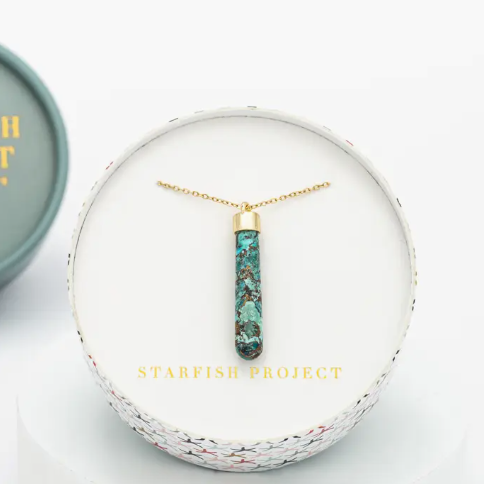 Resilience Necklace in Turquoise