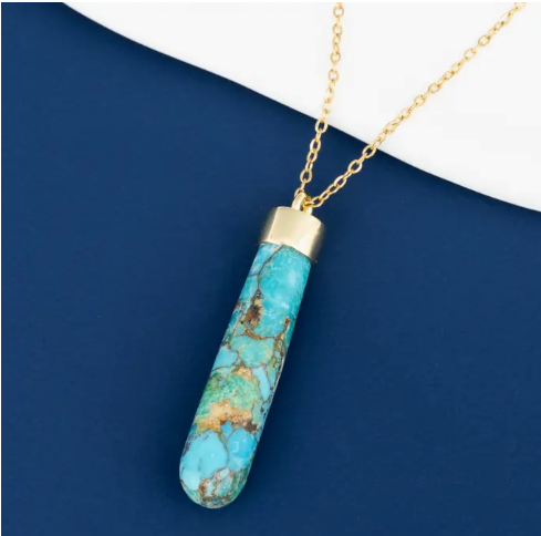 Resilience Necklace in Turquoise