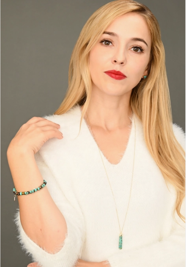 Resilience Necklace in Turquoise