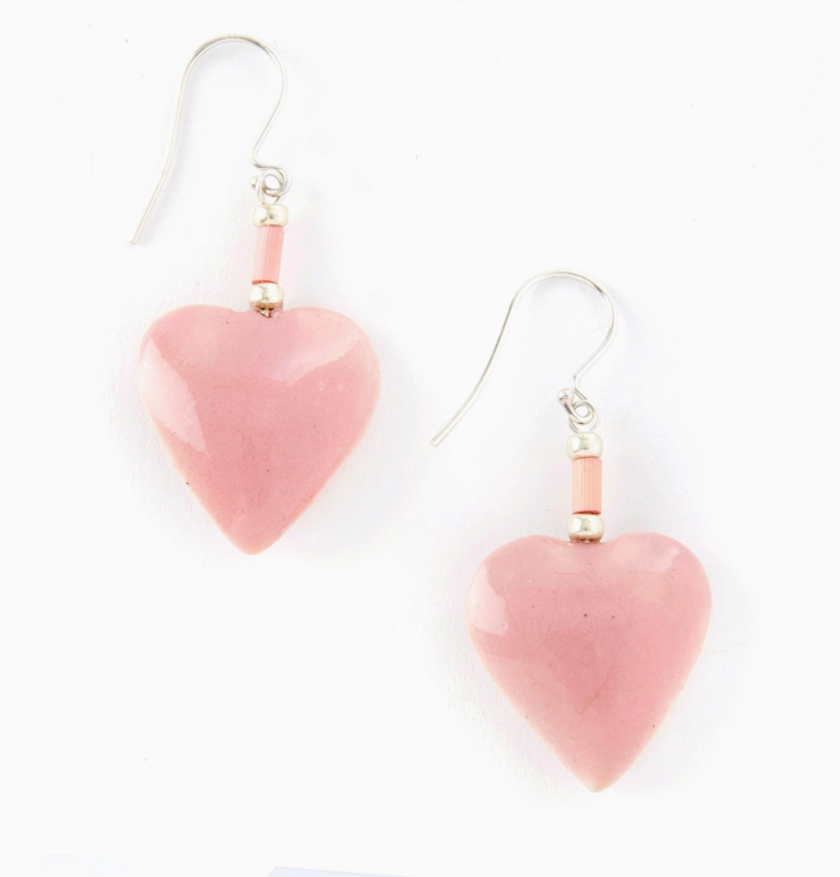 Melt My Heart Porcelain Earrings