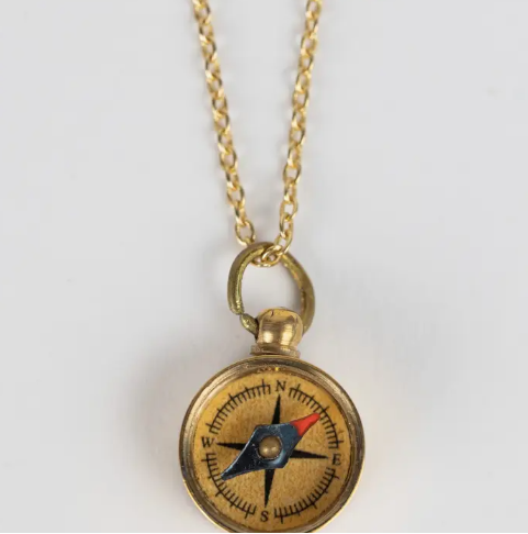 Find Your Way Compass Necklace