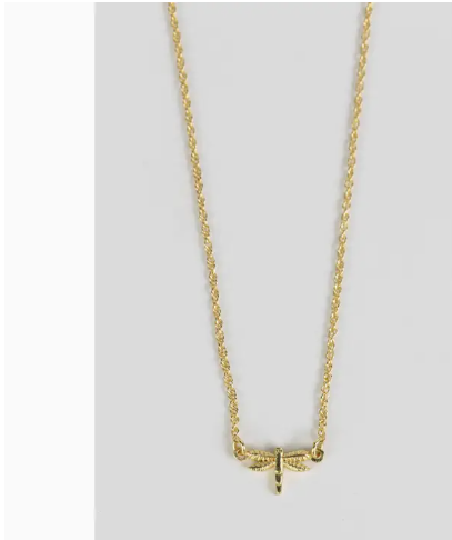 Dragonfly Pendant Necklace