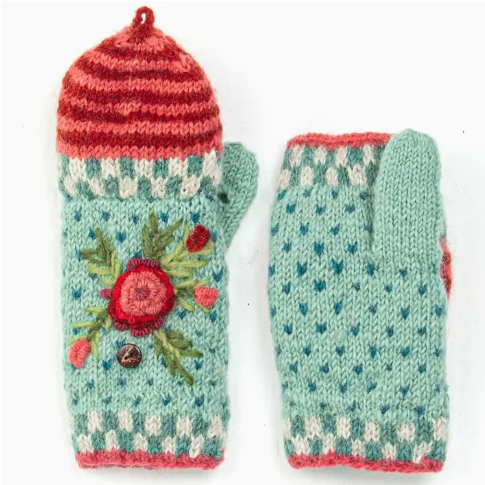 Aubrey - Women's Wool Knit Handwarmers