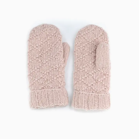 Tiffany - Women's Wool Knit Mittens