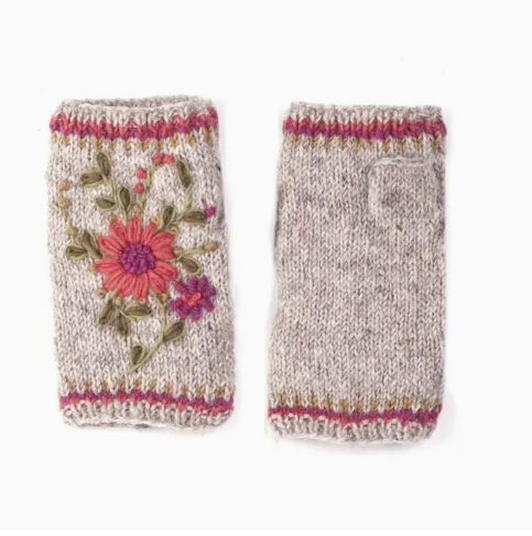 Olivia - Women's Wool Knit Handwarmers