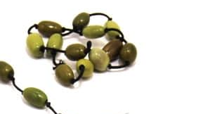 Olive Strand Bracelet Green