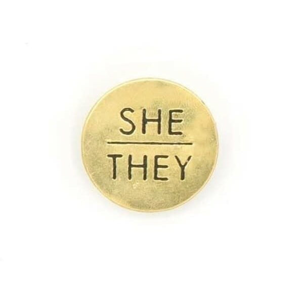 Pronoun Pin She/They