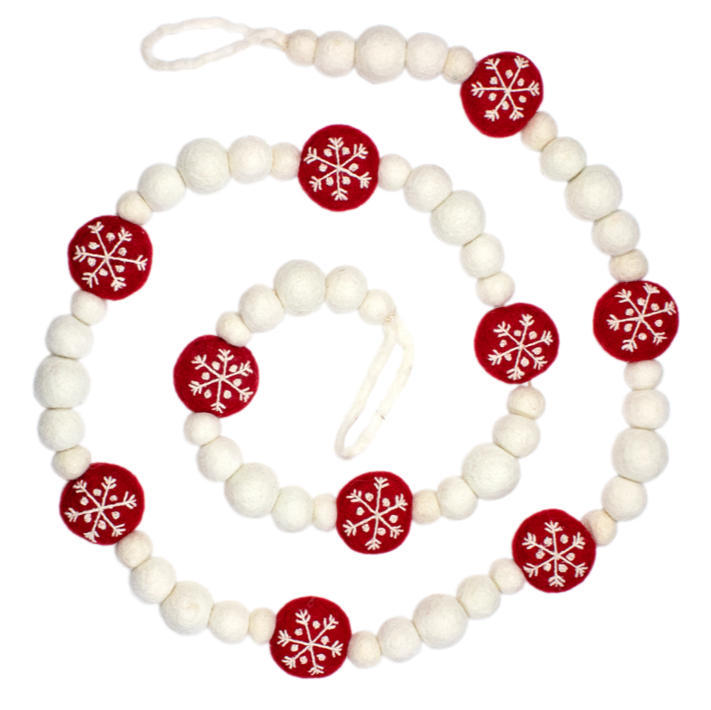 Snowflakes Garland