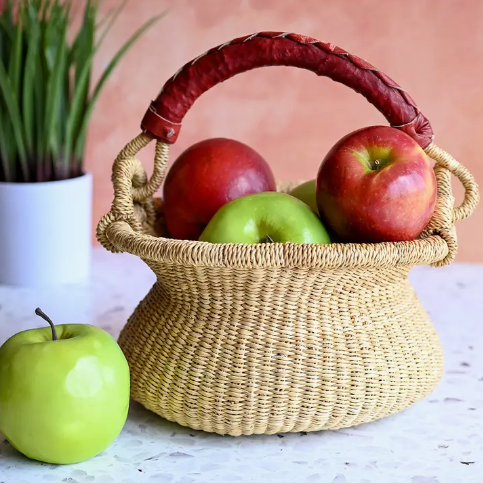 Petite Natural Swing Basket