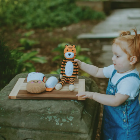Toy Tiger Rattle