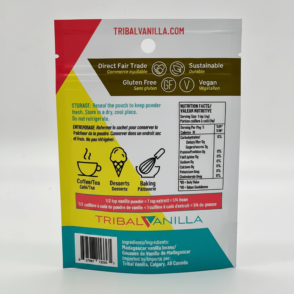 Vanilla Bean Powder 20g