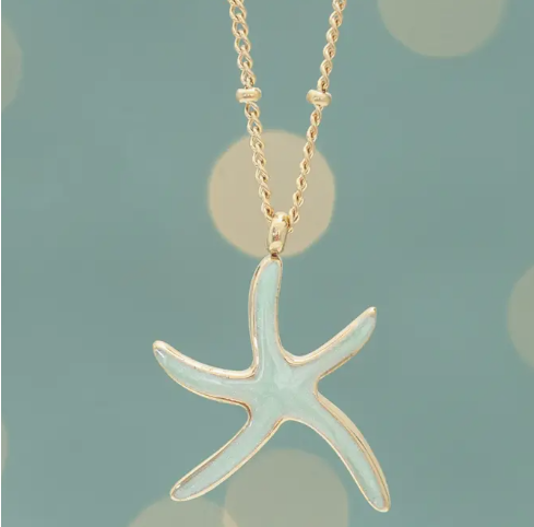 Starfish Hope Necklace in Gold