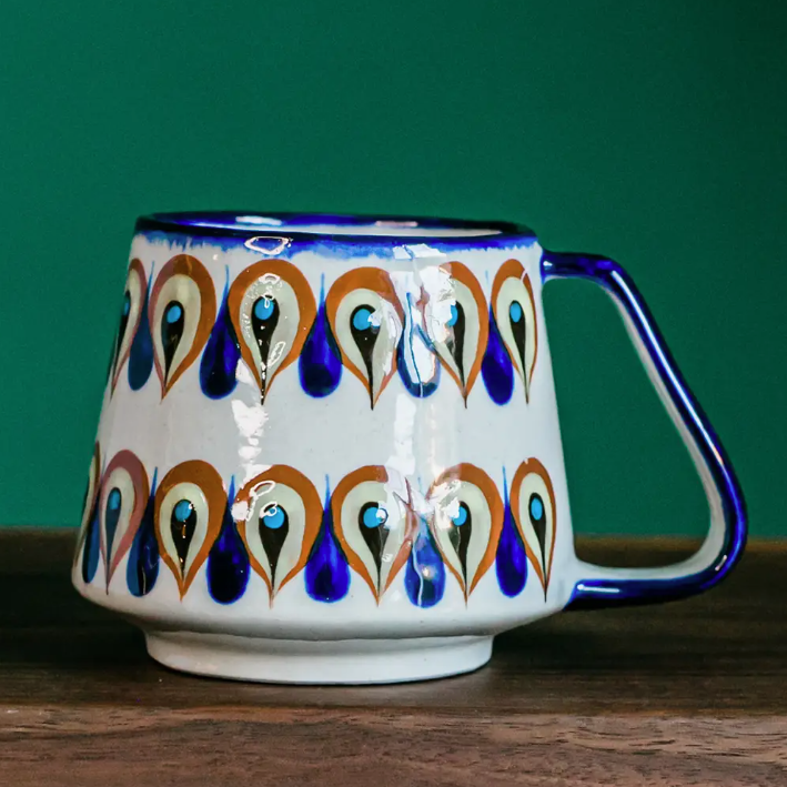 White San Antonio Palopo Ceramic Mug
