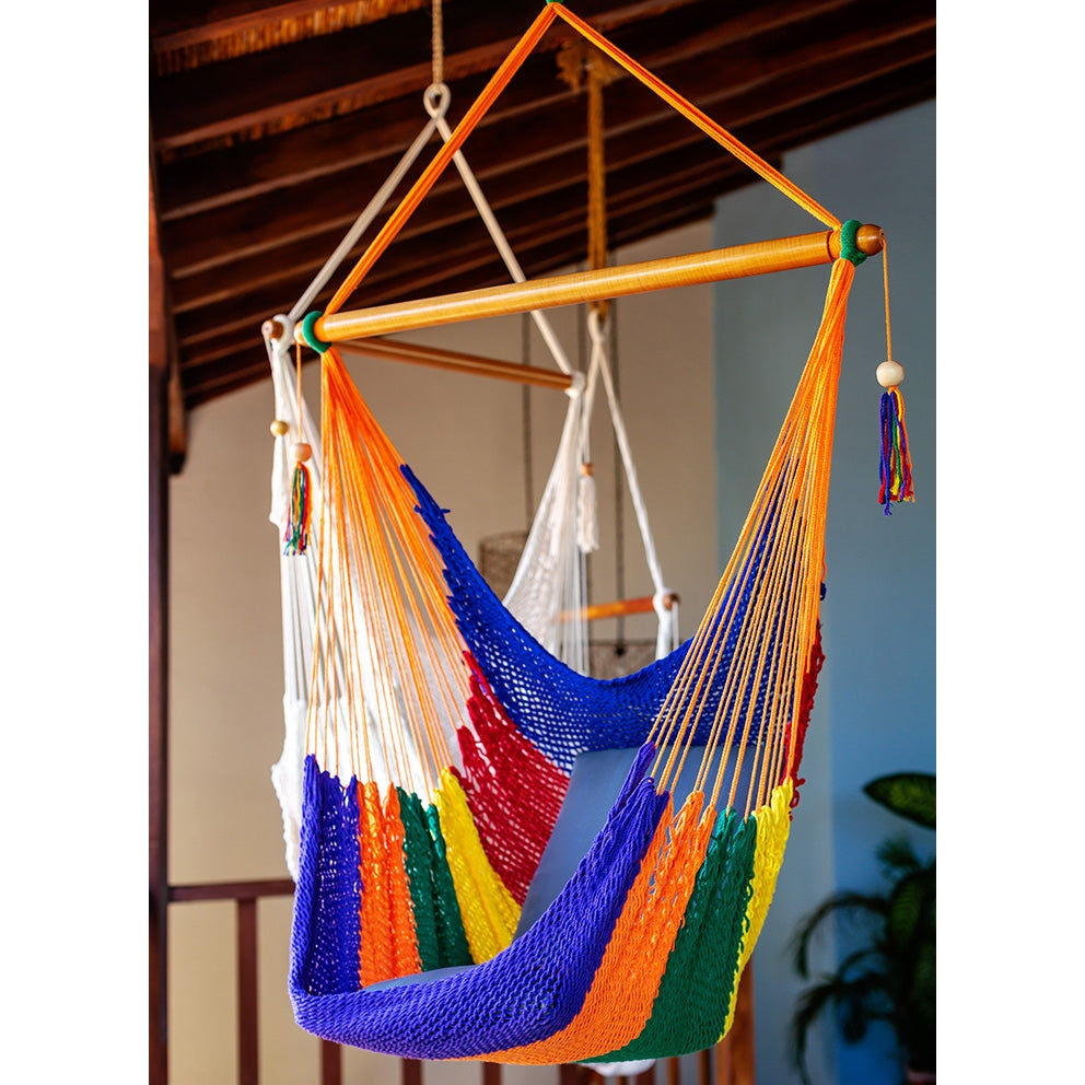 Rainbow Hammock Chair
