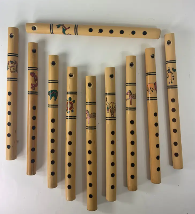 North American Style Wooden Flute
