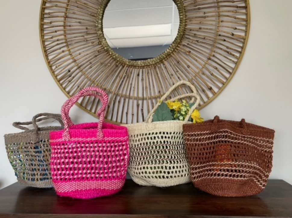 Reusable Mesh Tote Bag