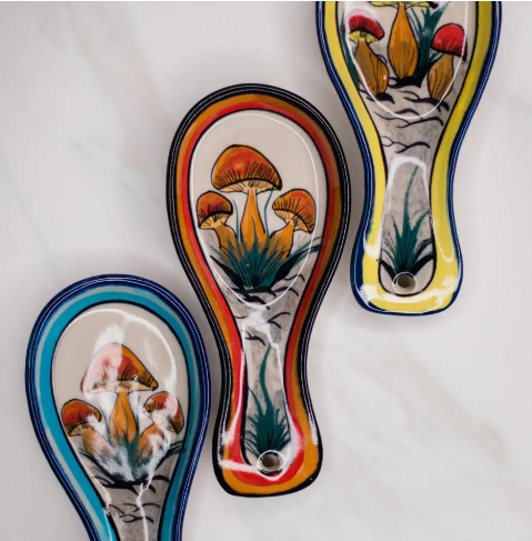 Mushroom Spoon Rest