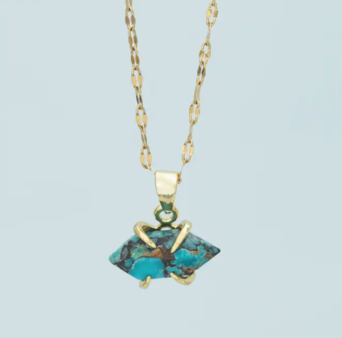 Elevated Turquoise Necklace