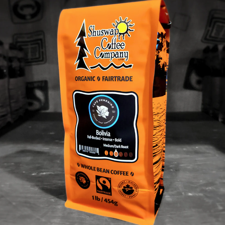 1 LB Bolivia Whole Bean Coffee