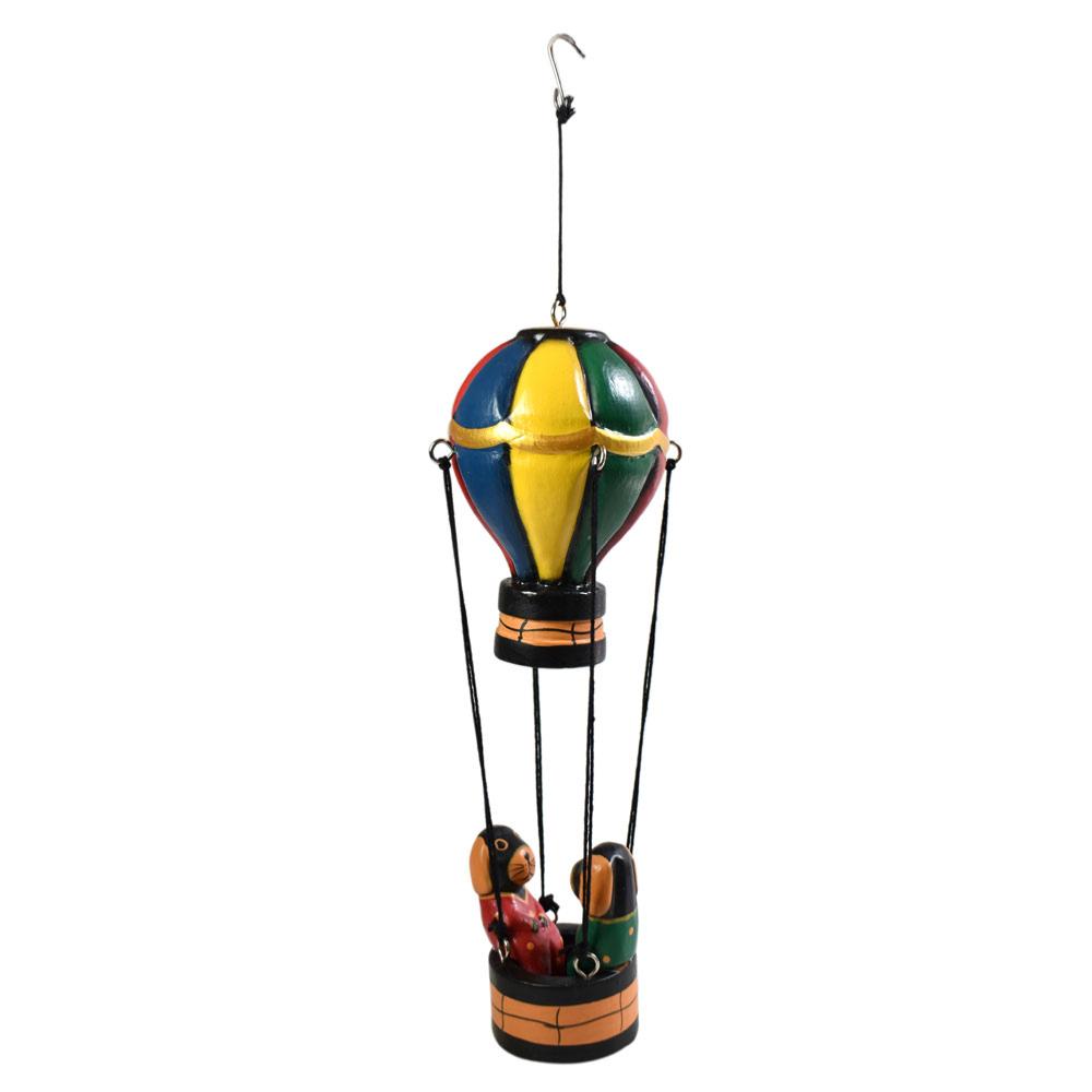 2 Dogs in A Hot Air Balloon