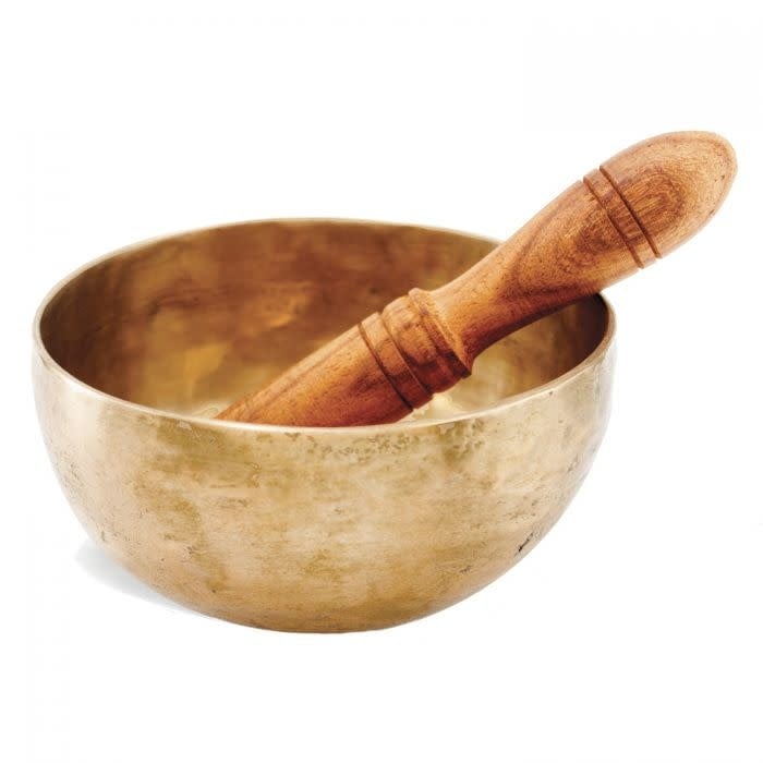 Hand-Hammered Brass Singing Bowl 4.75" Diameter